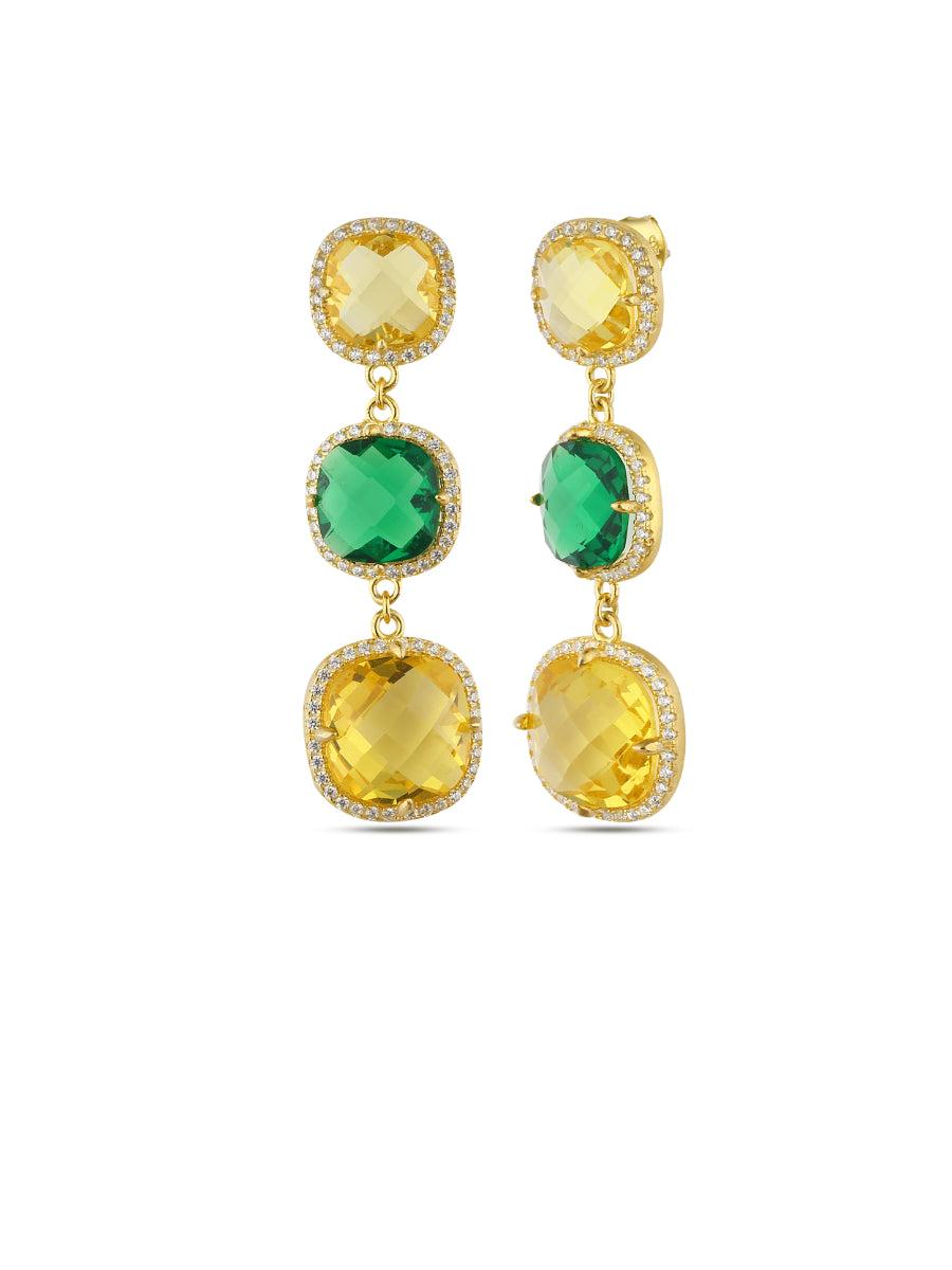 Green Nova Earrings | Porterist