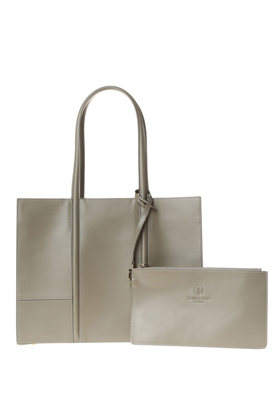 Gray T - line Tote Bag | Porterist