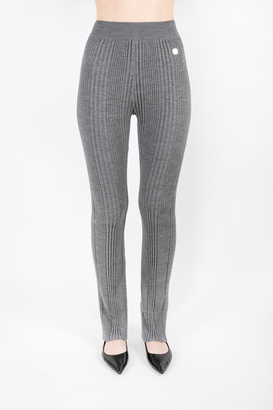 Azize - Gray Trousers with Camisole Detail - Porterist 2