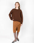 Suzan - Regular Fit Brown Sweater - Porterist 1