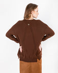 Suzan - Regular Fit Brown Sweater - Porterist 3