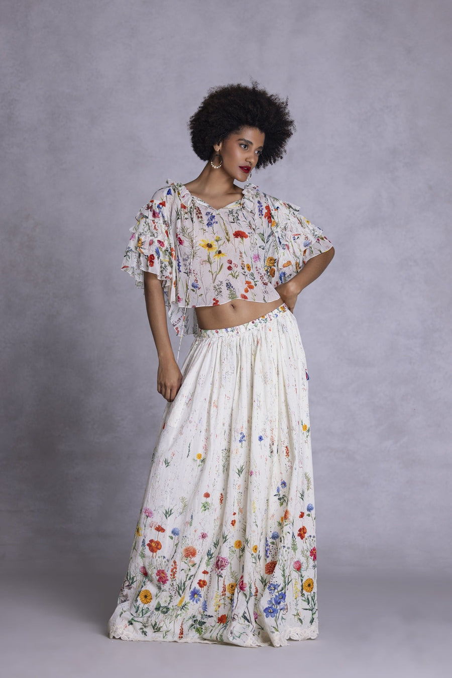 Voilet Crop Top