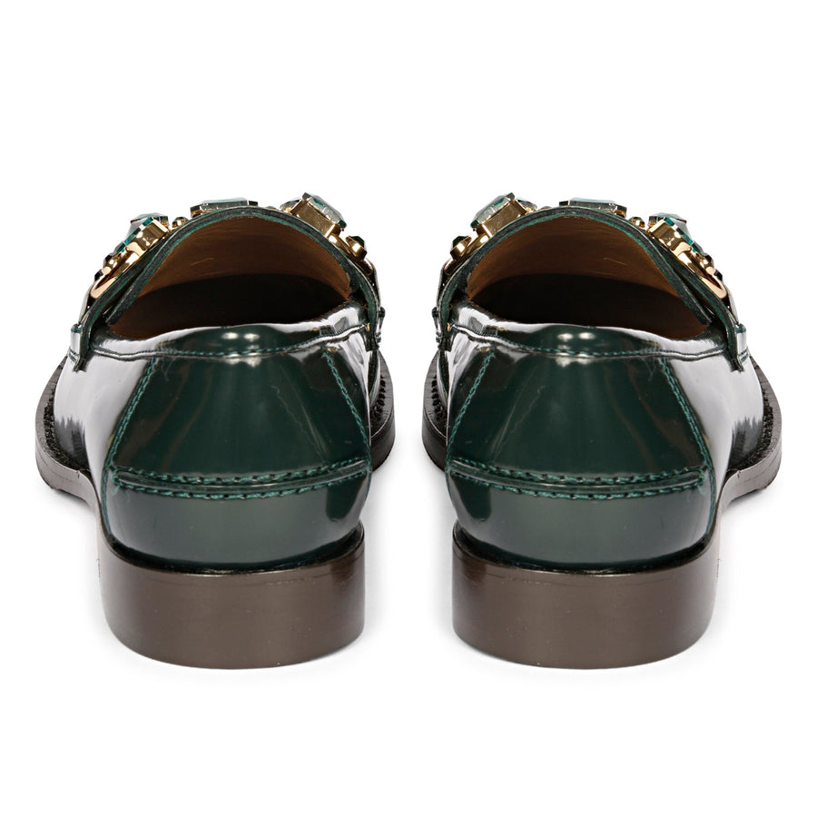 Saint G Livia Loafers Footwear Green 