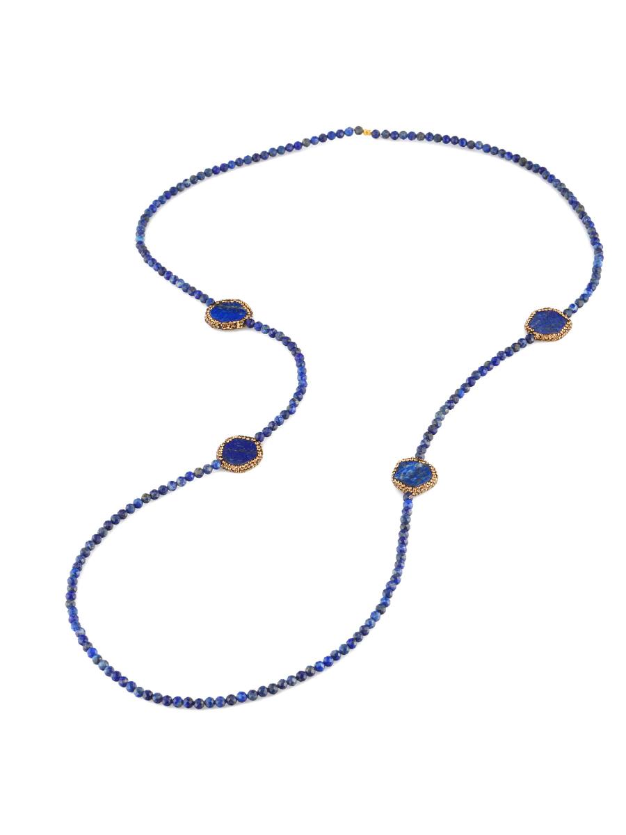 Lapis Crystal Sahra Necklace | Porterist