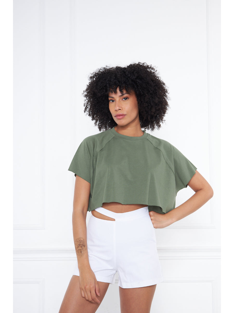 Lissio Khaki T - shirt | Porterist