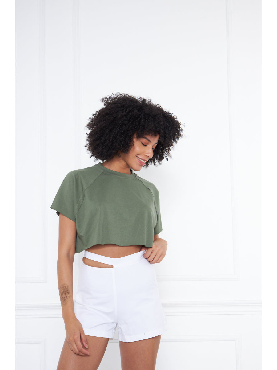 Lissio Khaki T - shirt | Porterist