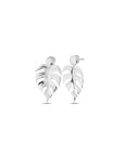 Monstera Silver Earrings | Porterist