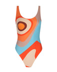 Mars Isohypes Patterned Recycled Swimsuit | Porterist