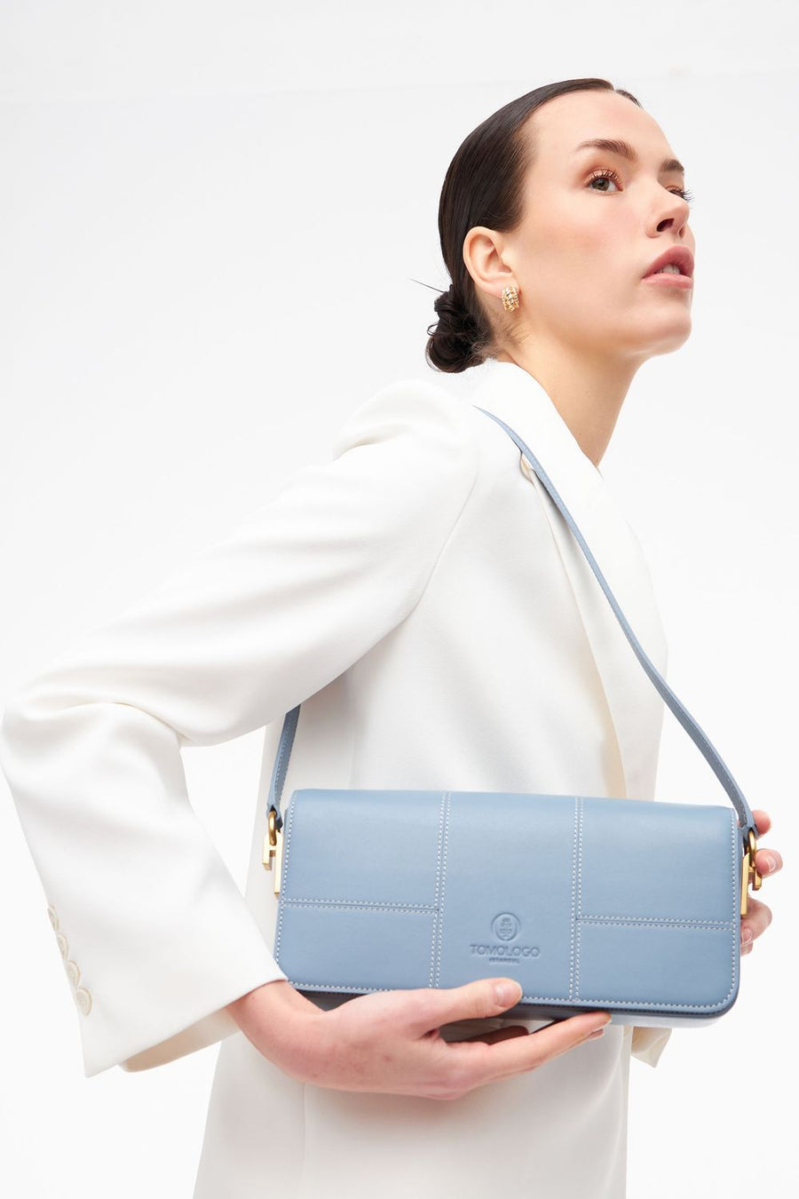 Blue T - line Baguette Bag | Porterist