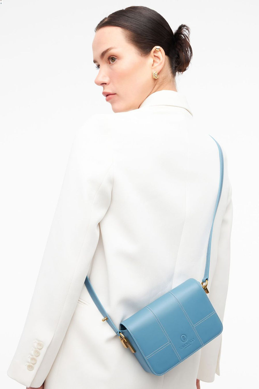 Blue T - line Mini Crossbody Bag | Porterist