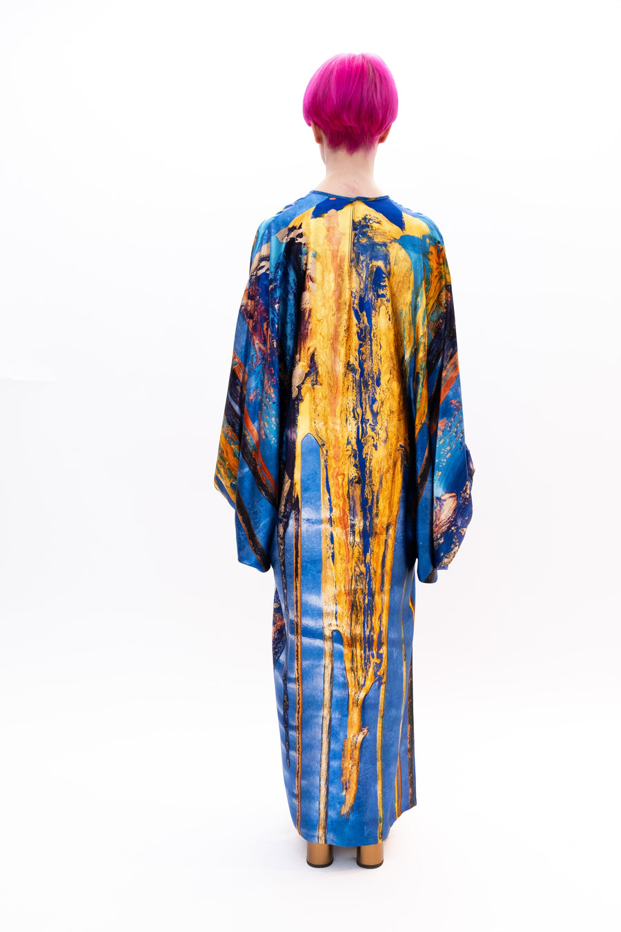 Blue Dress Art Print