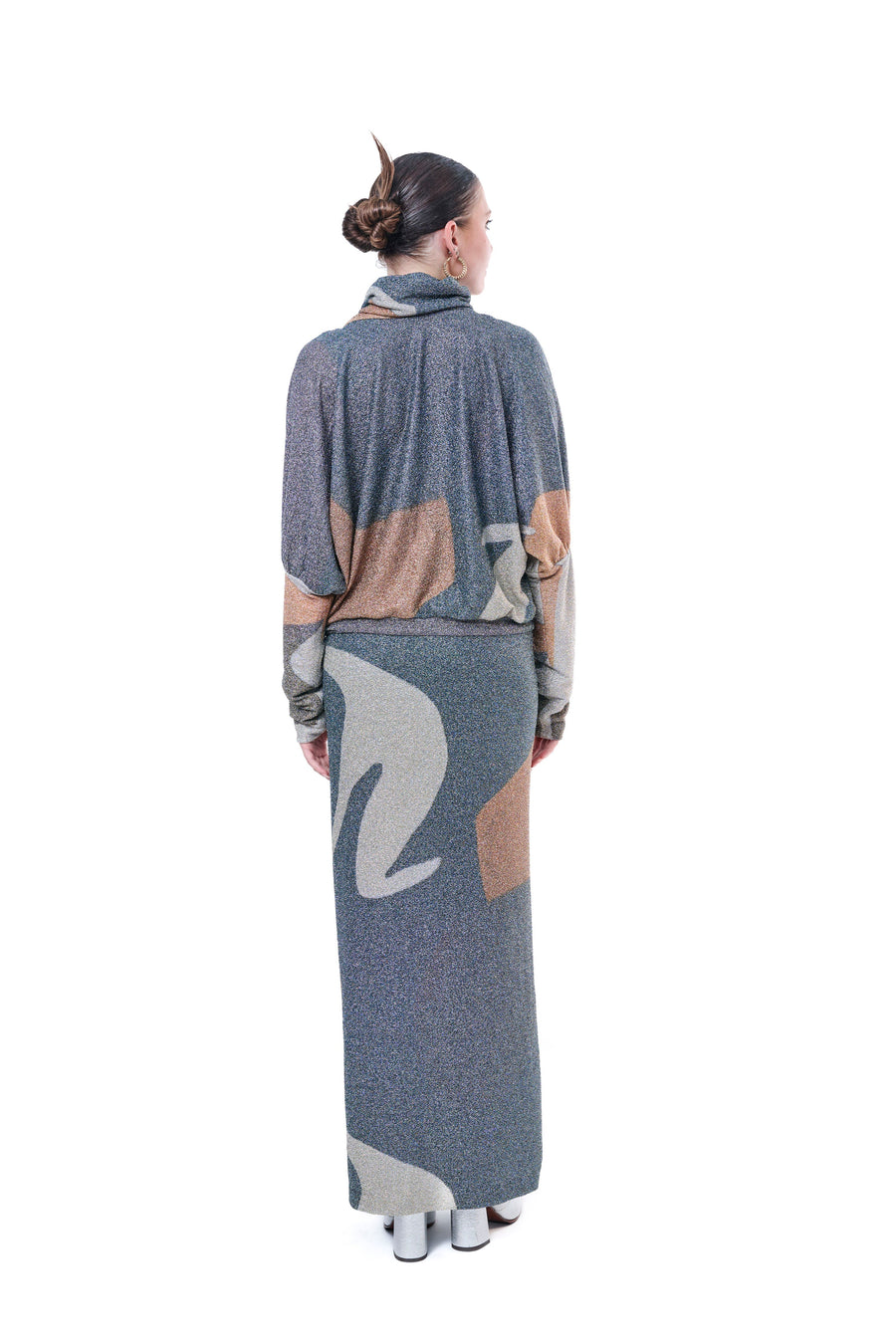 Mock Neck Dress