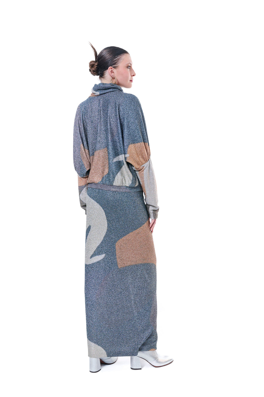 Mock Neck Dress