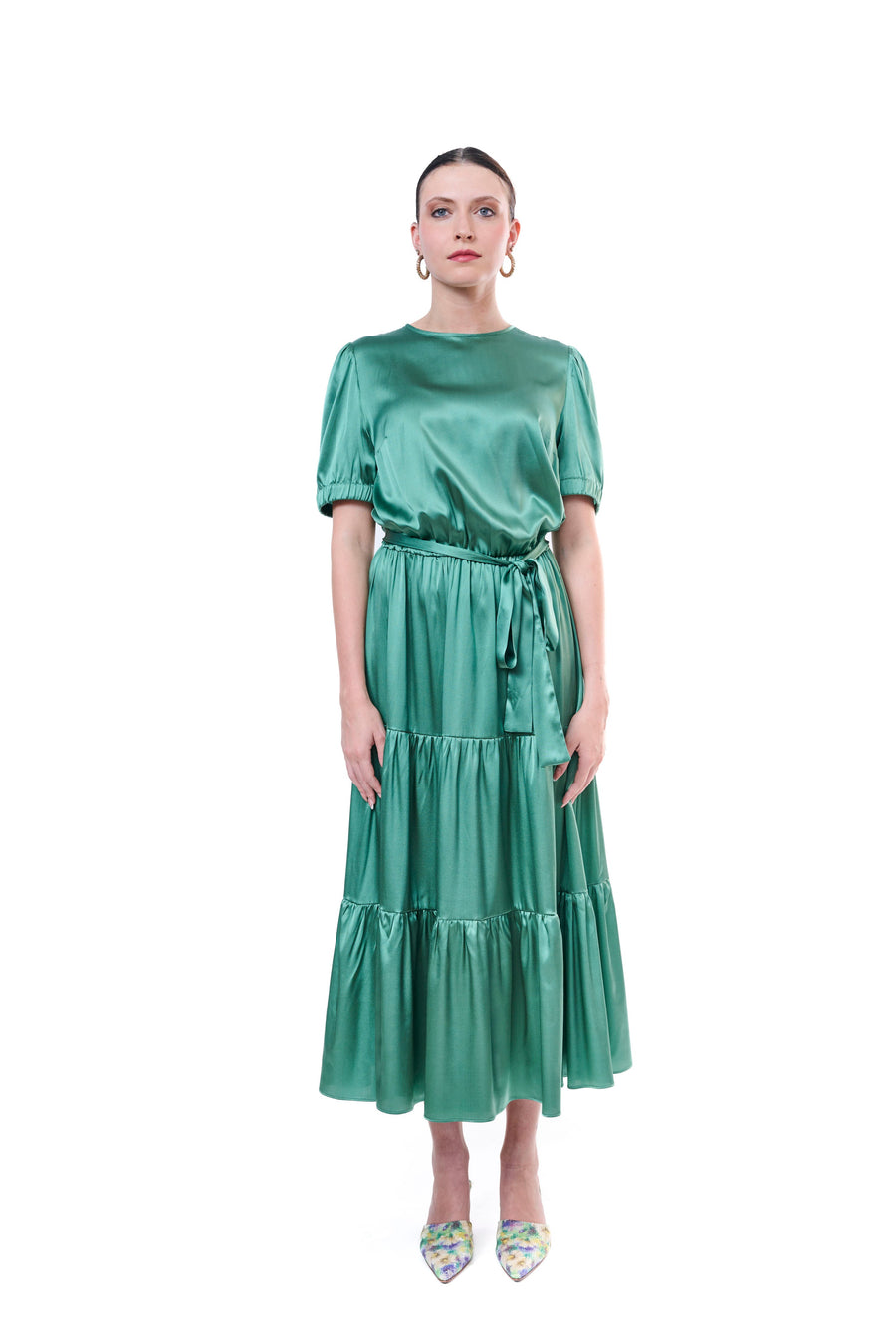 Green Long Dress