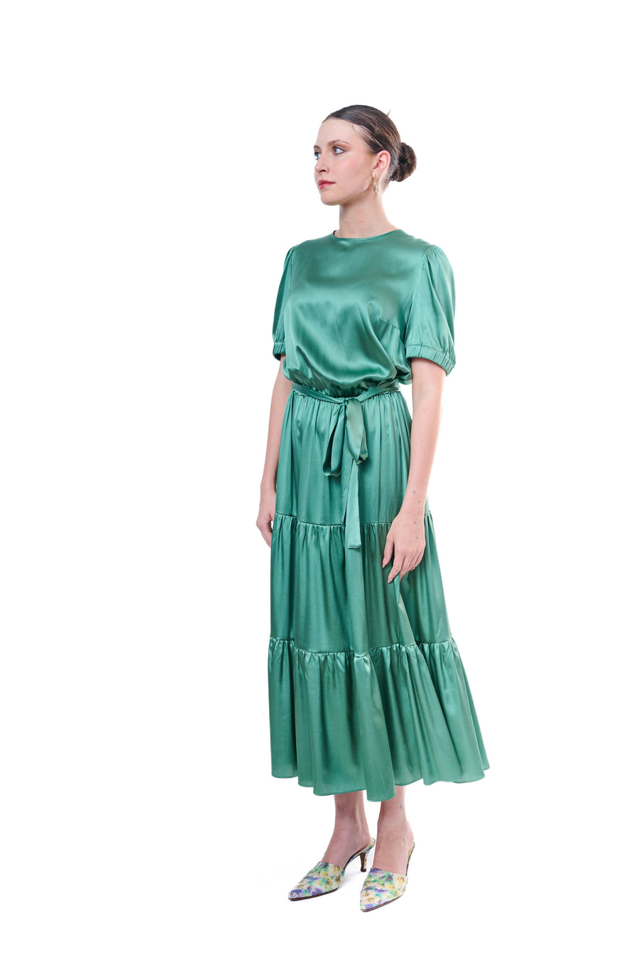 Green Long Dress