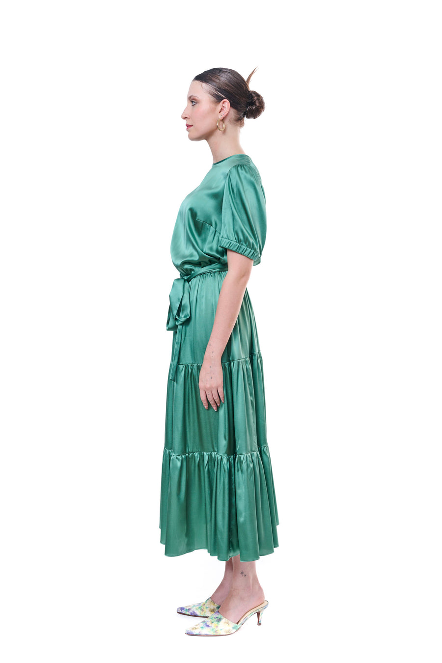 Green Long Dress