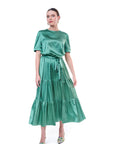 Green Long Dress