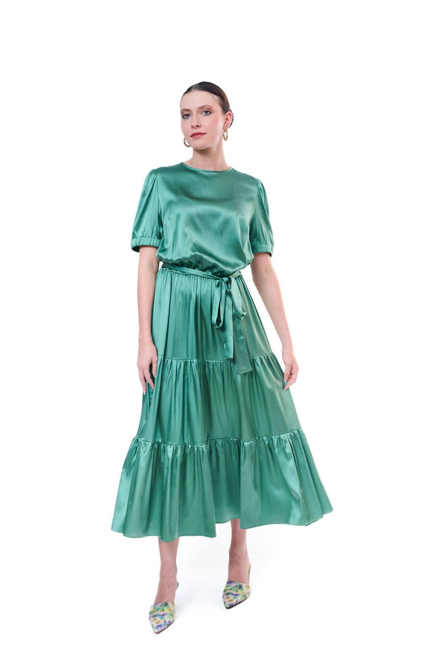 Green Long Dress