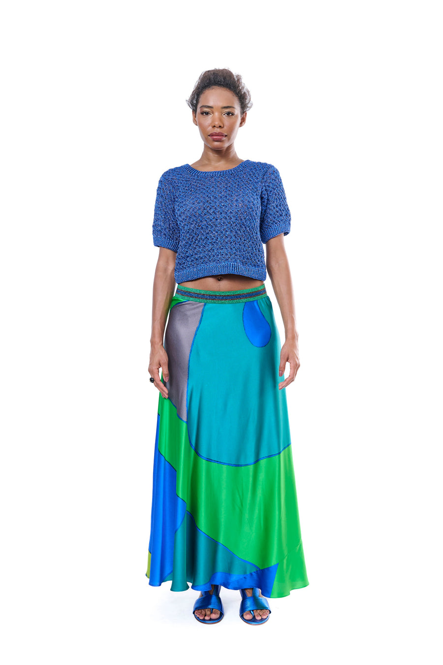 Blue Handmade Top