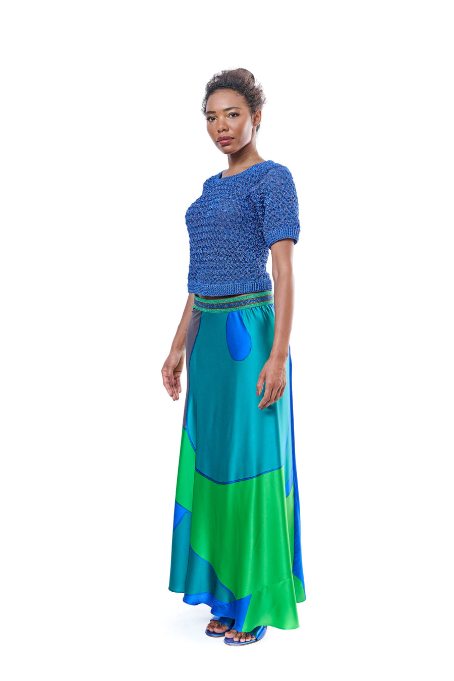 Blue Handmade Top