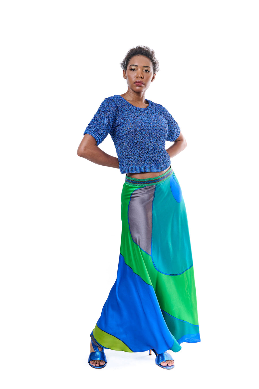 Blue Handmade Top