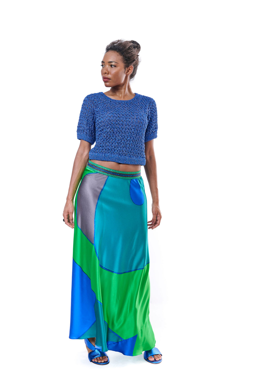 Blue Handmade Top