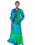 Silk Long Skirt