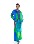 Silk Long Skirt