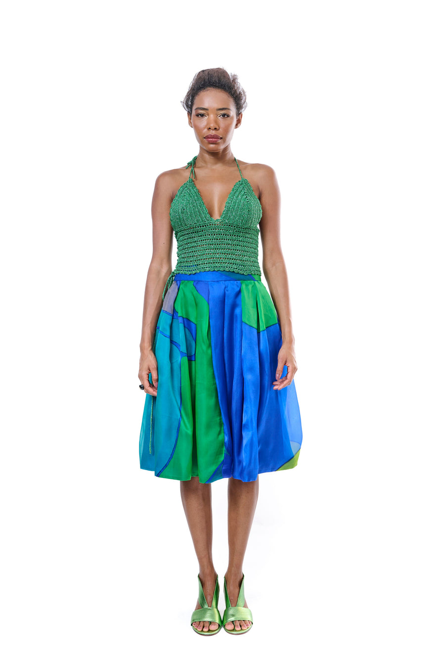 Handmade Green Top