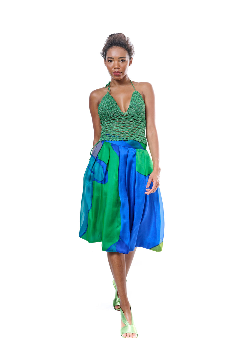 Handmade Green Top