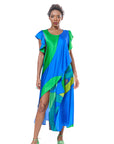 Silk Blue Dress