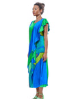 Silk Blue Dress