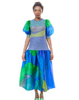 Balloon Sleeve Dress