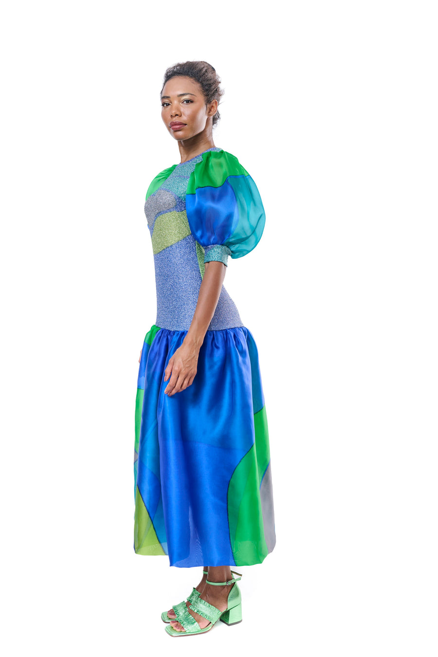 Balloon Sleeve Dress
