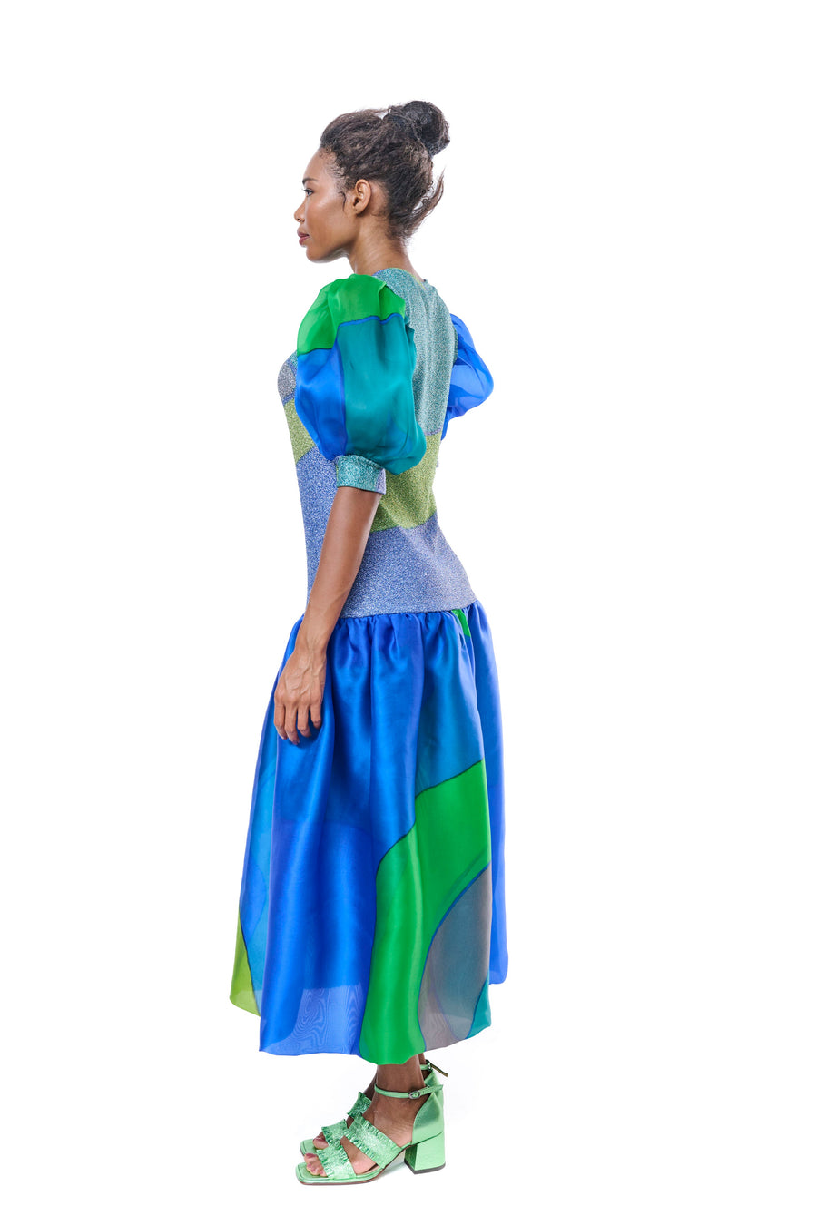 Balloon Sleeve Dress