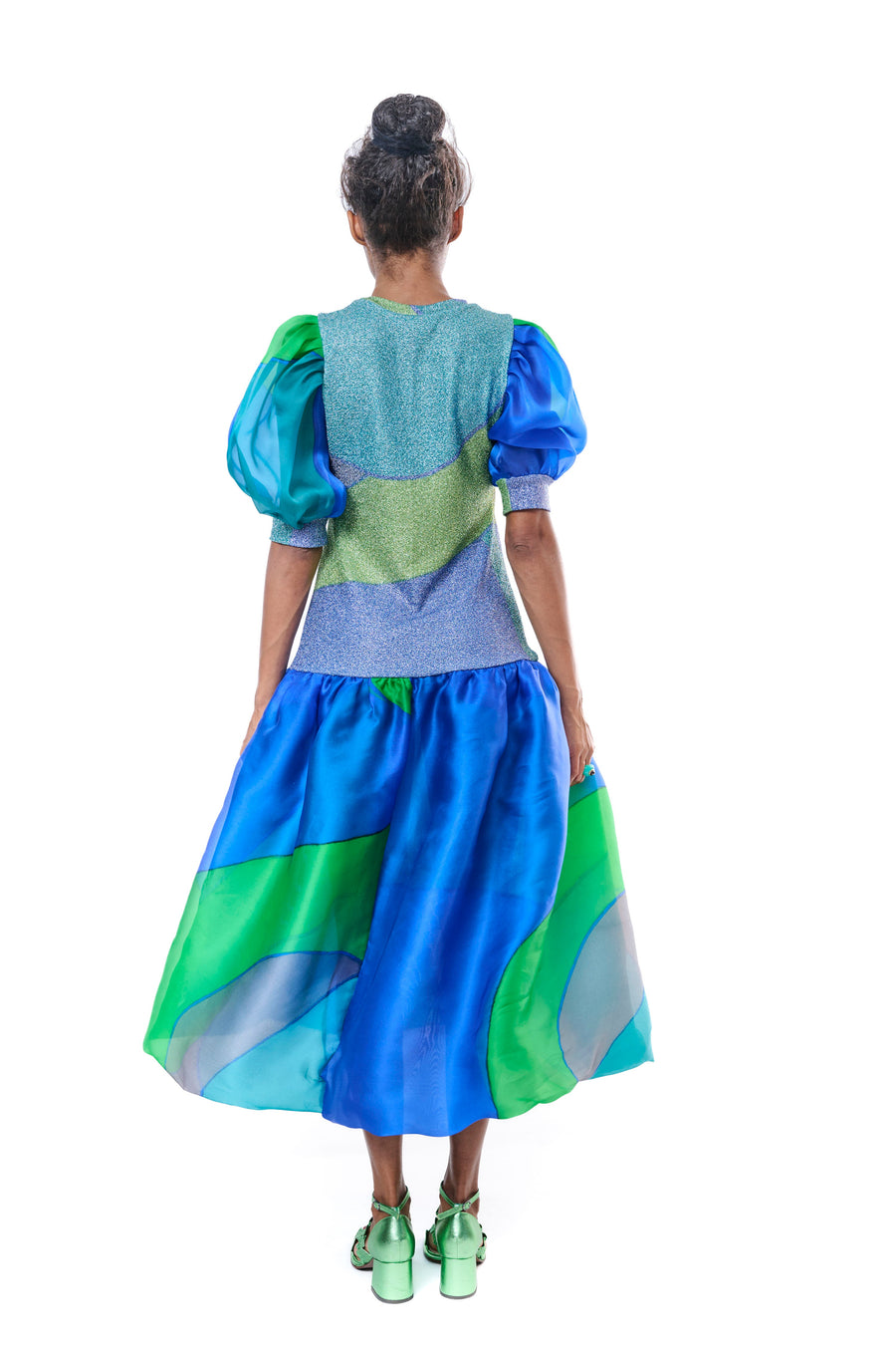 Balloon Sleeve Dress