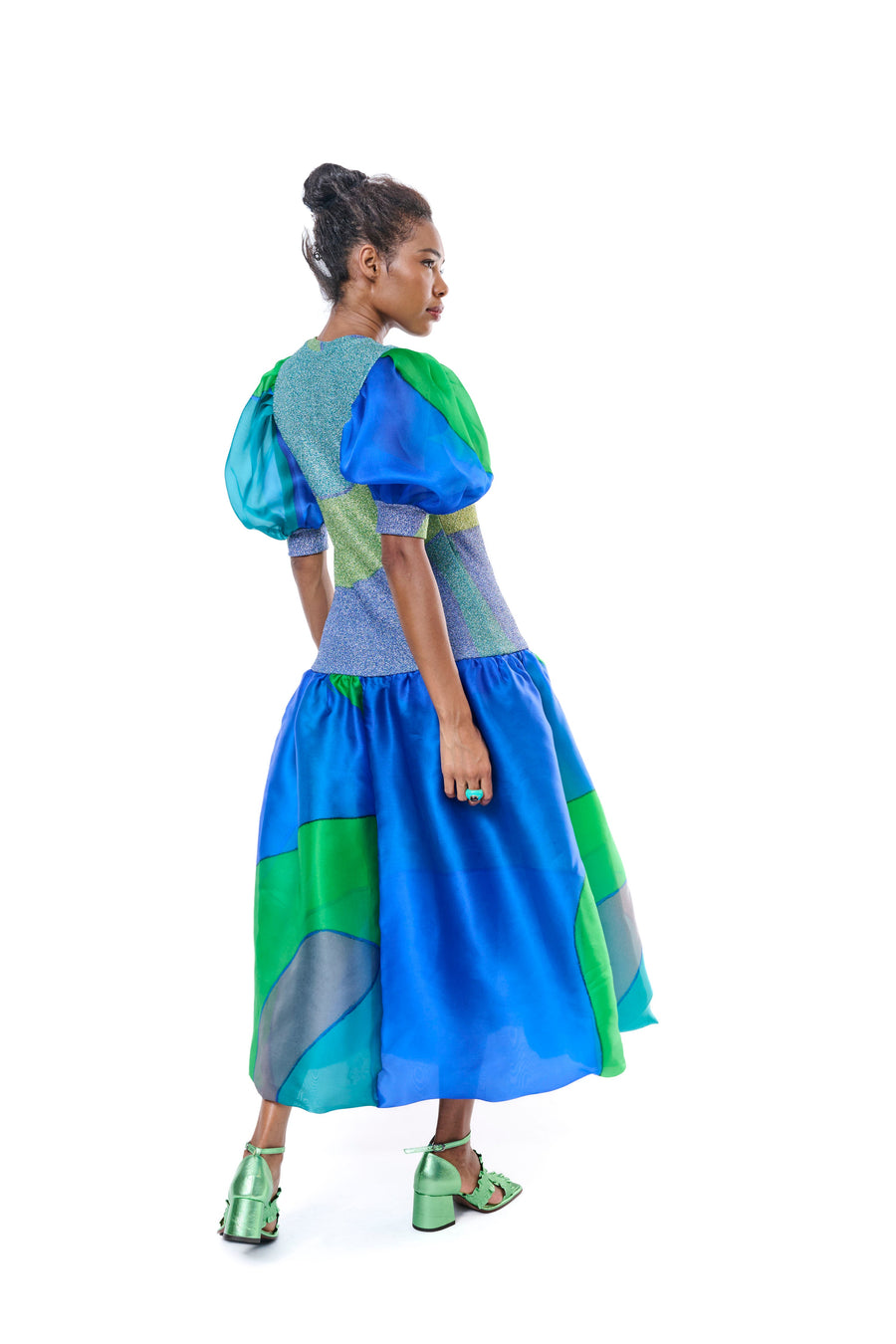 Balloon Sleeve Dress