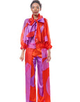 Silk Organza Trousers