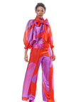 Silk Organza Trousers