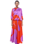 Silk Long Skirt