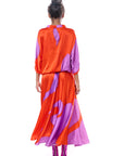 Silk Long Skirt