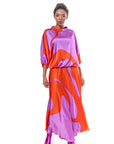 Silk Long Skirt