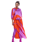 Silk Long Skirt
