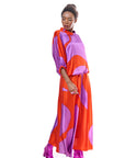 Silk Long Skirt