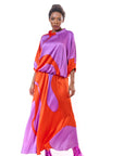 Silk Long Skirt