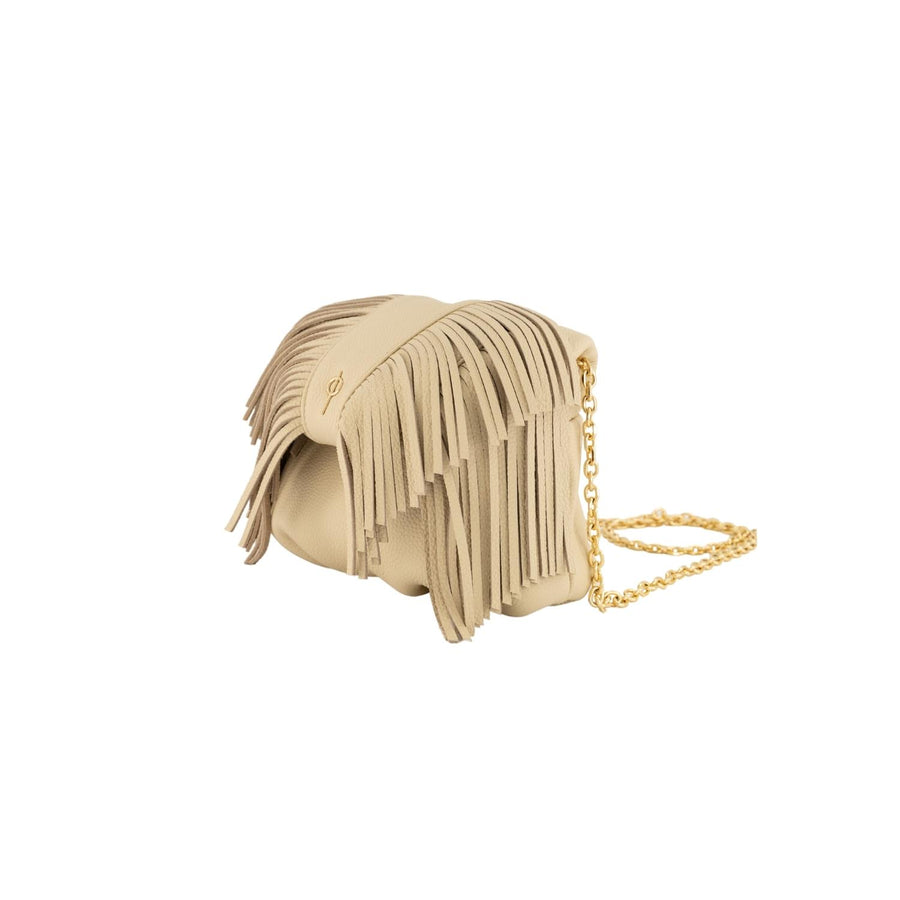 Mini Fringe Leda Beige | Porterist