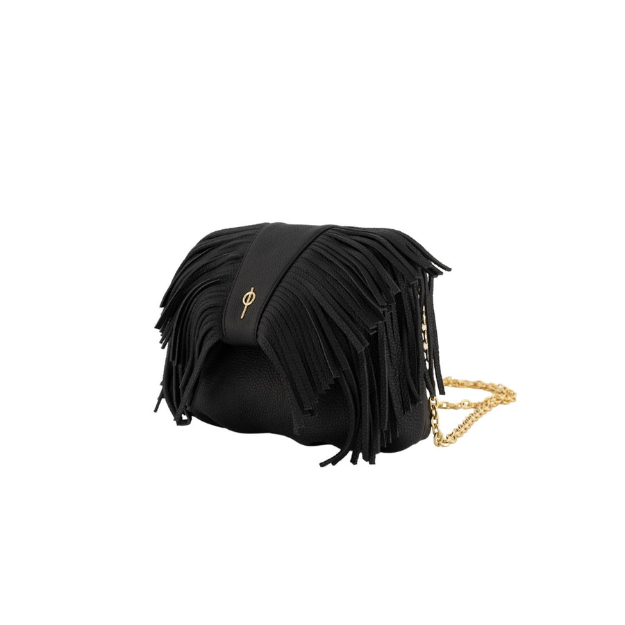 Mini Fringe Leda Black | Porterist