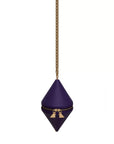 Mookee Purple Chain Handle Leather Crossbody Bag | Porterist