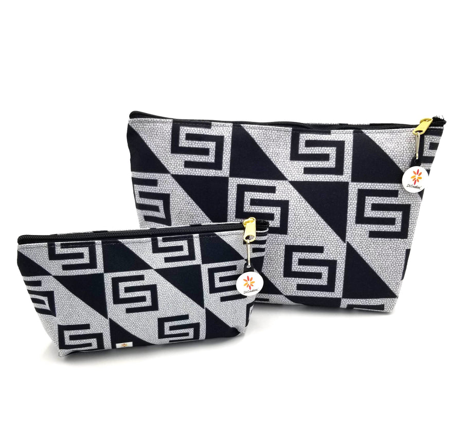 Mud Cloth Pattern 5 © T-Bottom Accessory Pouches