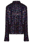 Multicolor Sequined Shirt